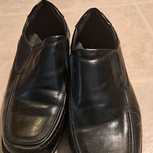 Kifs Black Leather Loafers